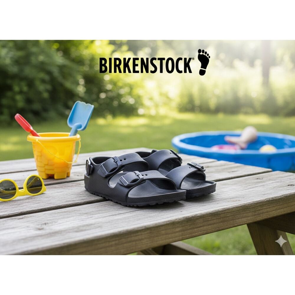 Birkenstock Kid’s Milano Essentials Slides Sz. 25 (7-7.5)